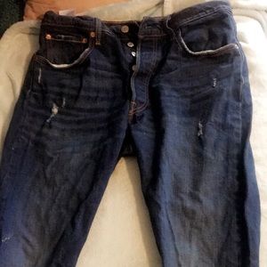 Levi 501 skinny jeans 31/30
